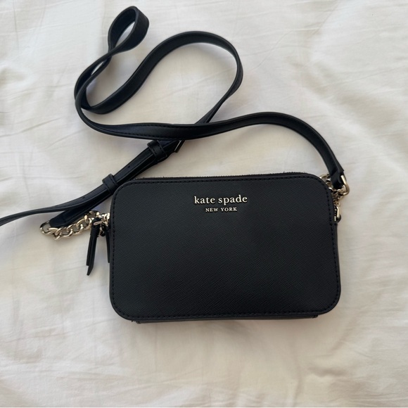 kate spade Handbags - Kate Spade Elegant Black Crossbody Bag